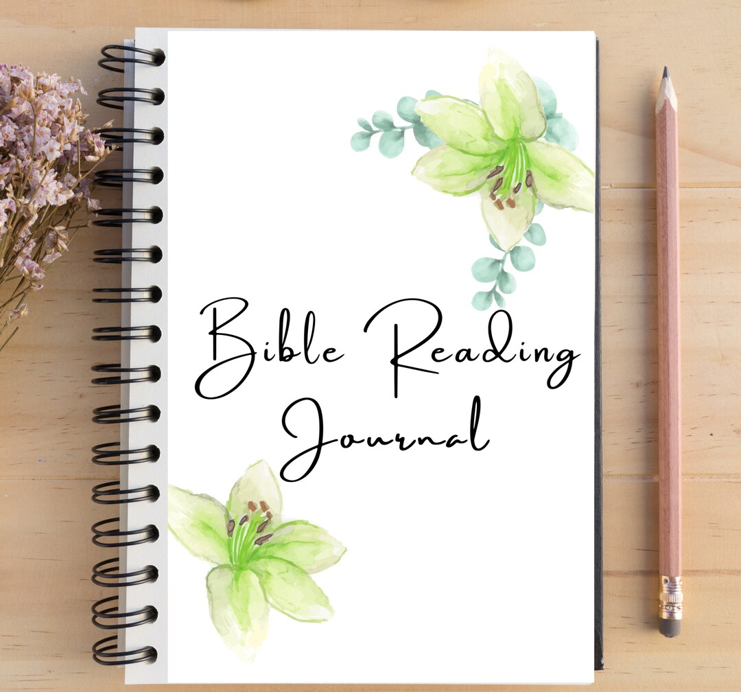 JW Bible Reading Printable Journal JW Personal Study Guide US Letter A4