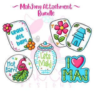 TEMPLATE: Mahjong Tiles-Digital Download