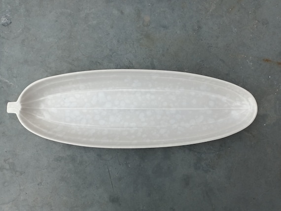 Mid century Poole Pottery marrow dish