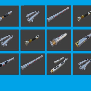 Lightsaber 3D Print File MEGA Pack