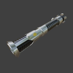 Obi Wan Kenobi Padawan Lightsaber Hilt 3D Print File