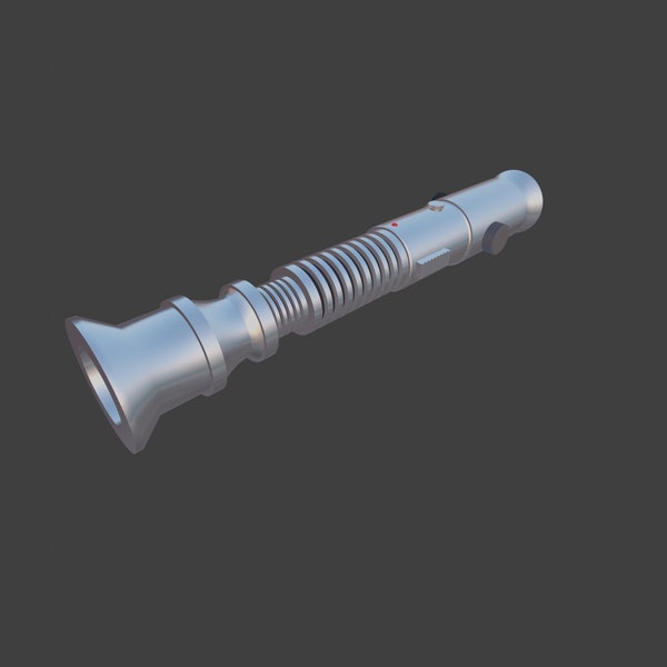 Aayla Secura Lightsaber Hilt 3D Print File