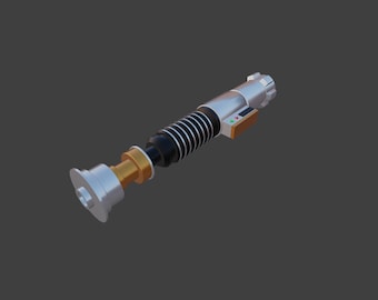 Luke Skywalker ROTJ Lightsaber Hilt 3D-utskriftsfil