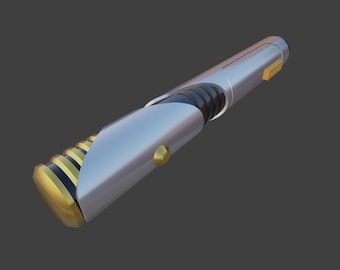 Depa Billaba Lightsaber Hilt 3D Print File