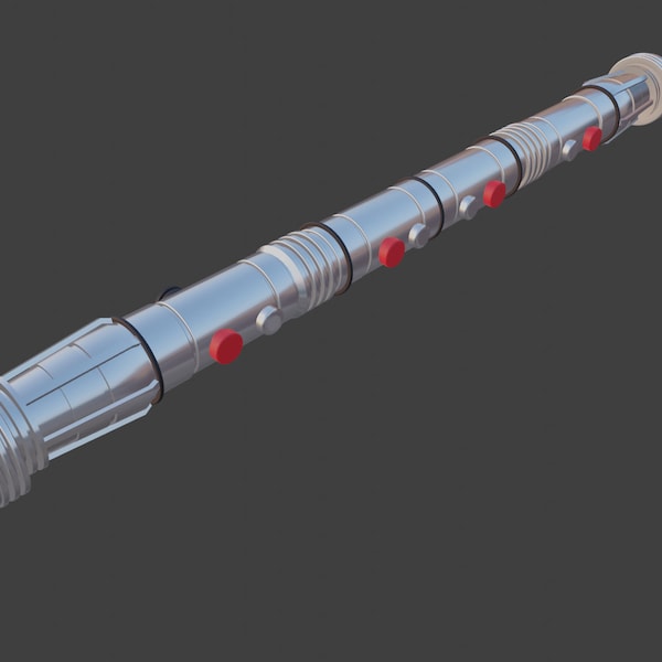 Darth Maul TPM Lightsaber Hilt 3D Print File