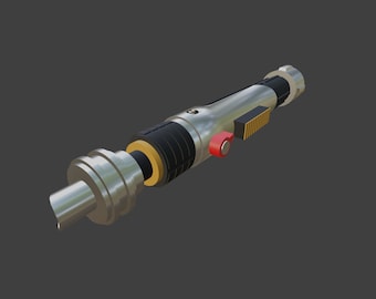 Ezra Bridger Second Lightsaber Hilt 3D Print File