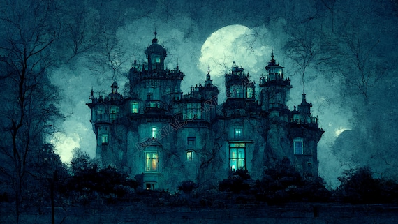 Haunted Mansion Computer Wallpaper