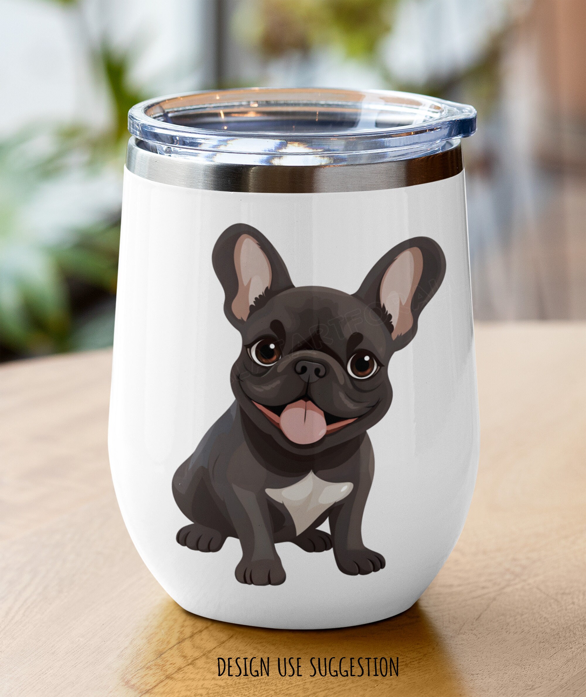 Smiling French Bulldog/frenchie | Instant Download, Digital Graphics ...