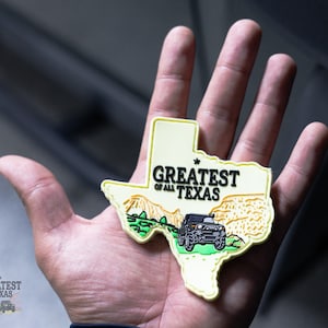 The Lone Star Overlander PVC PATCH