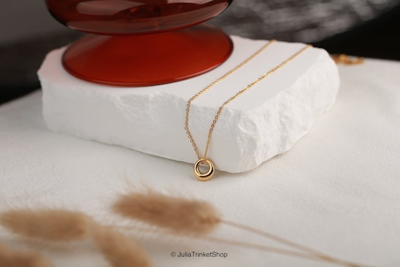 Eternal hotsell circle necklace