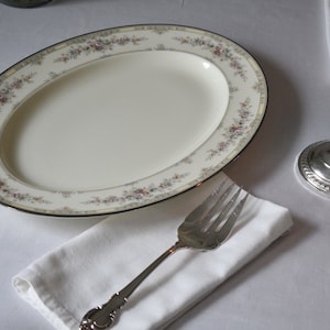 Noritake Shenandoah Serving Oval Platter Bone China