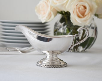 Silver Plated Gravy Boat