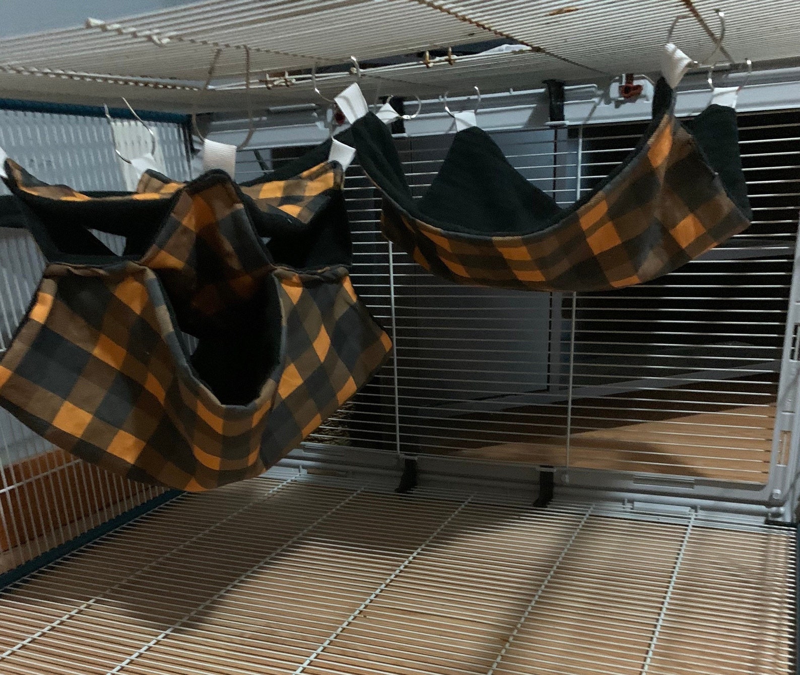 Handmade small animal hammocks Etsy