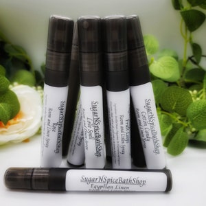 Pocket-Sized Room and Linen Spray | Travel-Friendly Fabric & Air Freshener | Vegan and Cruelty-Free | Pick Your Scent