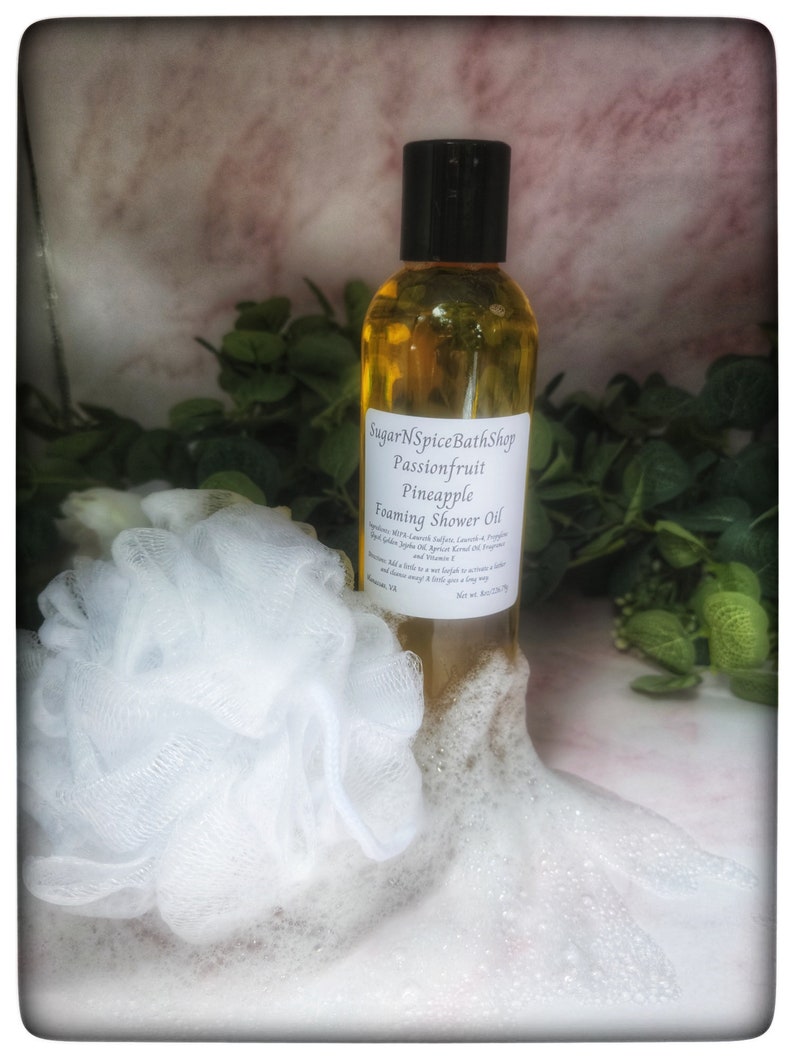 Foaming Shower Oil Hydrating Shower Oil Nourishing Skin Soothing