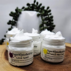 18+ New SAMPLES | Whipped Body Butter | Non-greasy | Shea Butter | Mango Butter | Moisturizing | Pick Your Scent | Gift Ideas