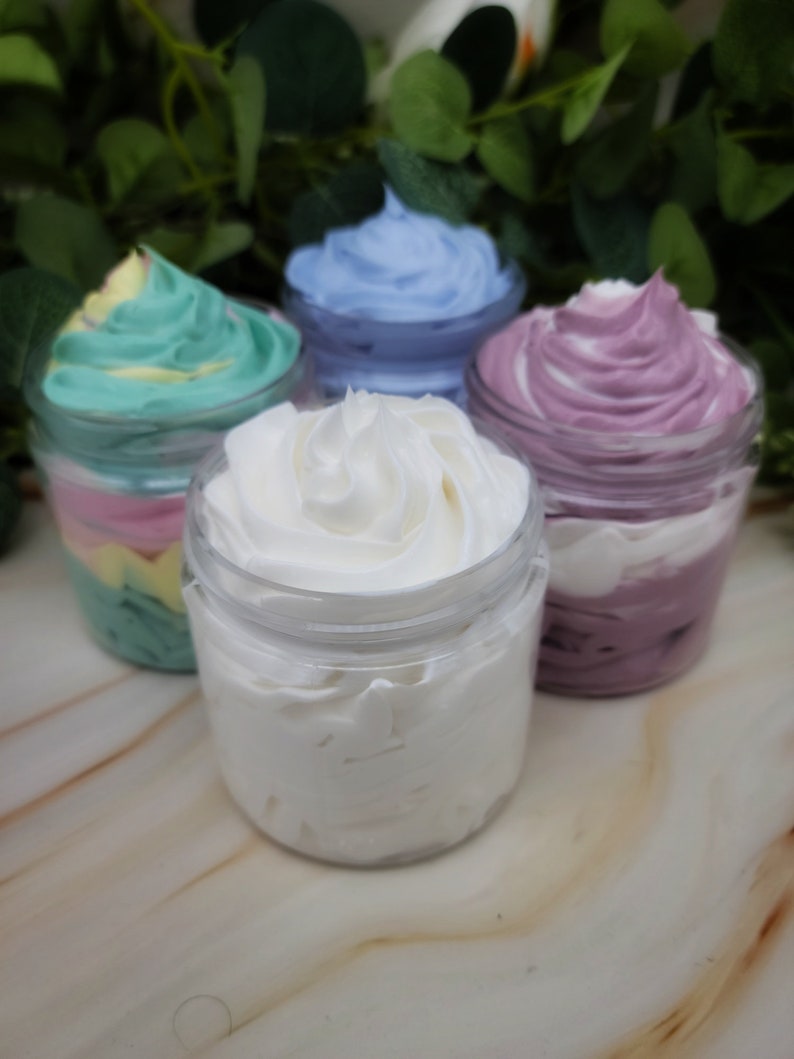 50 New Whipped Body Butter Moisturizing Mango and Shea Butters Non