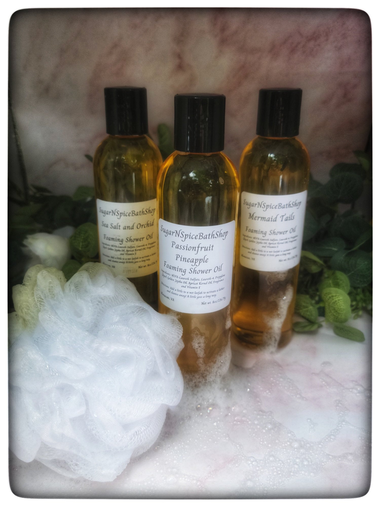 Foaming Shower Oil Hydrating Shower Oil Nourishing Skin Soothing