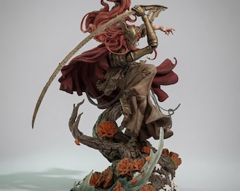 Malenia | Tanuki | Hand-Painted Figure | Magnetized