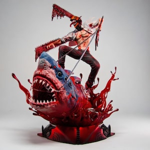 Beam Chainsaw Man Figure - Etsy