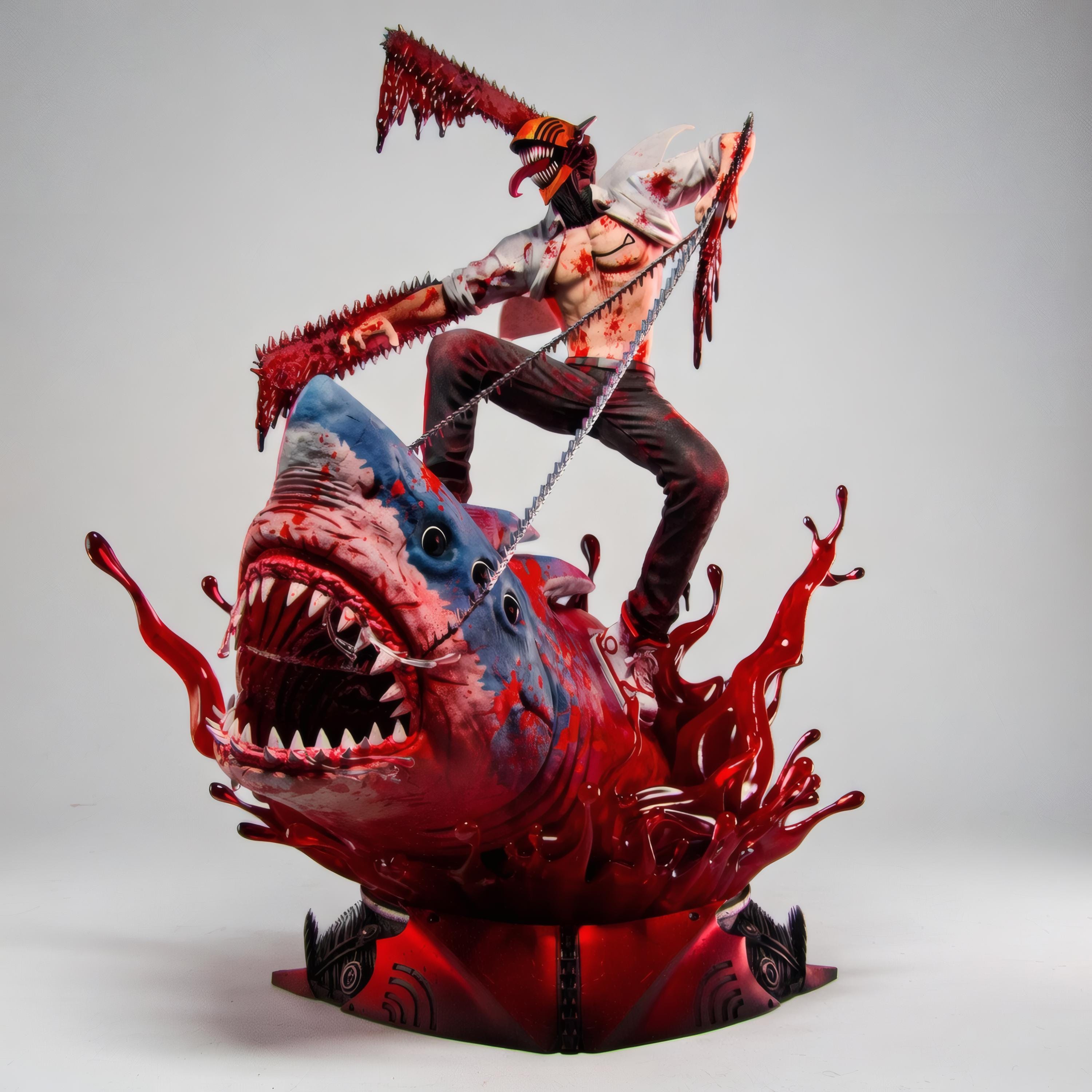 Beam Chainsaw Man Figure - Etsy