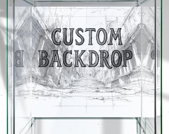 Custom Backdrop for IKEA Detolf / Blaliden