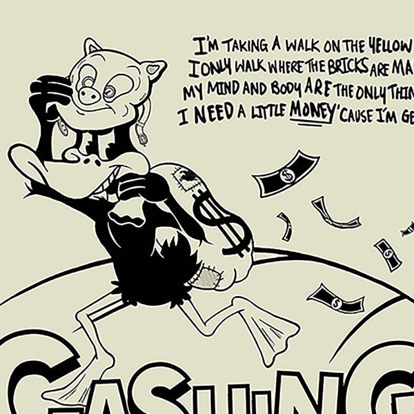 Cashing In-Minor Threat Inspired T-shirt