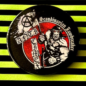 Odznaka ANTI CIMEX-Scandinavian Jawbreaker 38/58 mm