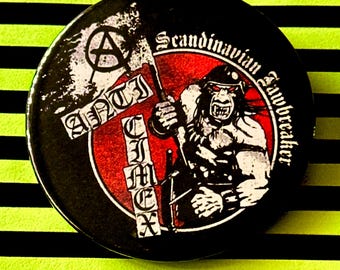 ANTI CIMEX-Scandinavian Jawbreaker 38/58mm Pin Badge