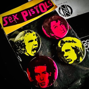 Sid Vicious Button - Etsy