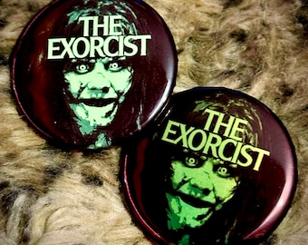 EXORCIST individual pin badge- 38mm  58mm