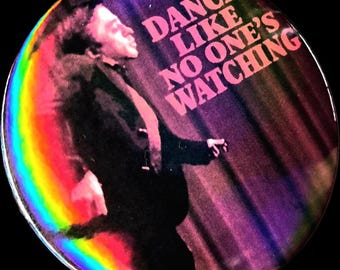 The Man From Another Place-“Dance Like No One’s Watching”-Twin Peaks 58mm Holographic Topper