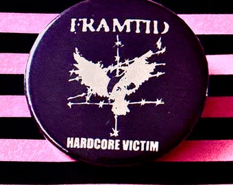 FRAMTID-Off White Pin Badge 38mm/58mm