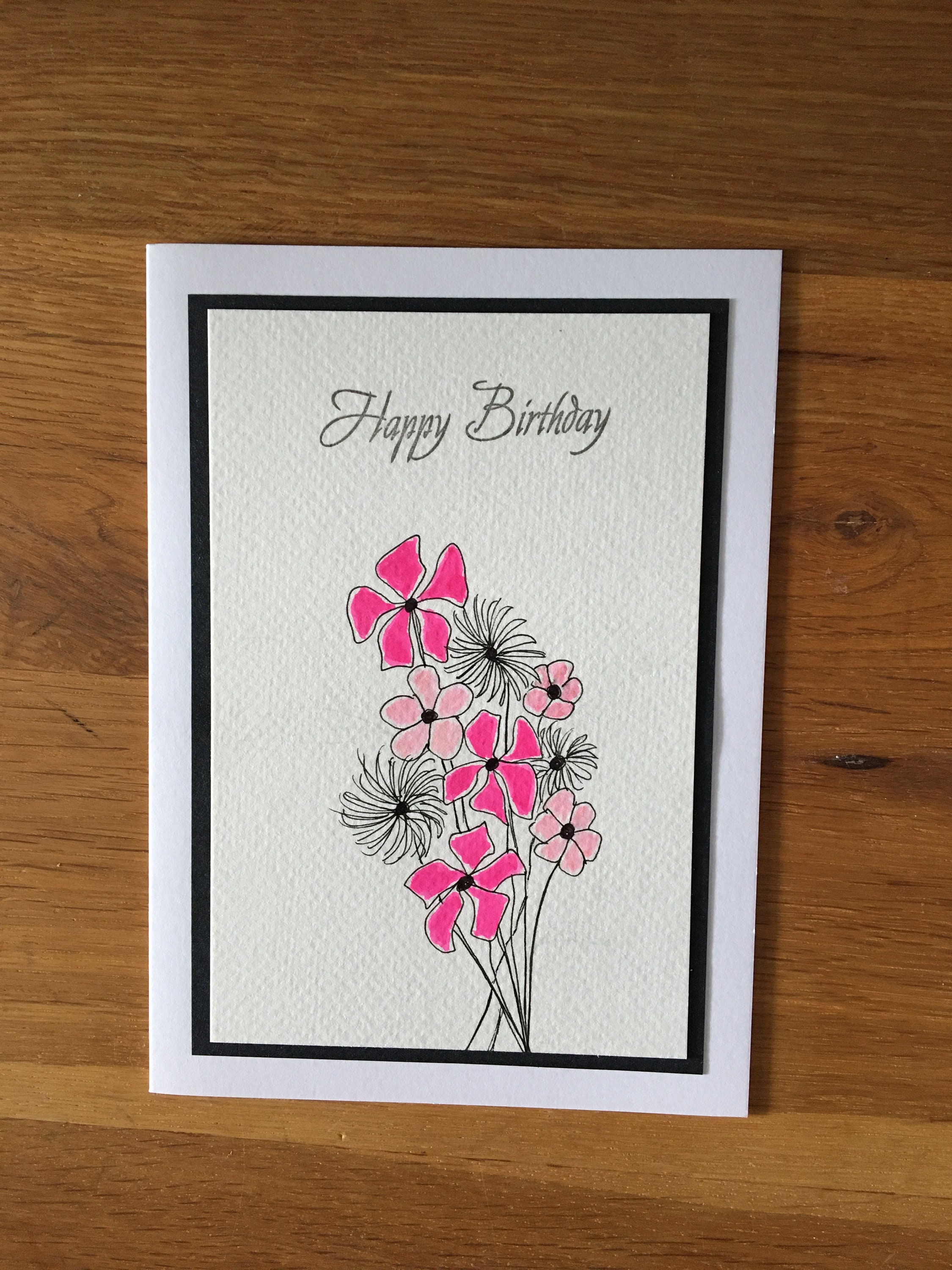 Birthday cards with blank inserts Etsy