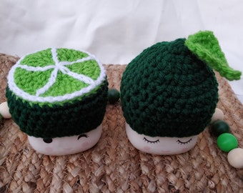 Lime Pair Marshmallow Mug Hats