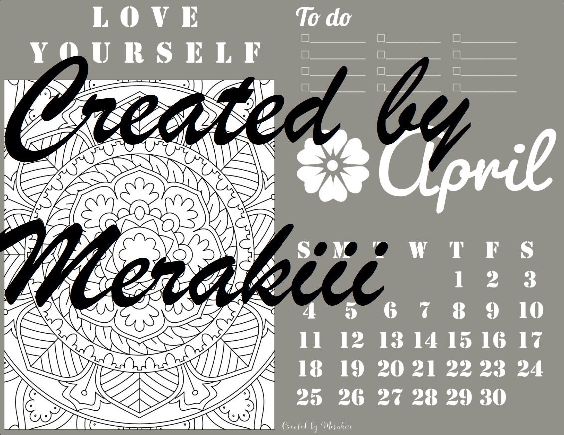 Procreate Stamps / 13 Calendar Stamps / 2021 Year and Month / Planner  Stamps / Calendar Clip Art: Personal or Commercial Use 
