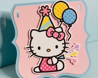 Hello Kitty Banner Etsy