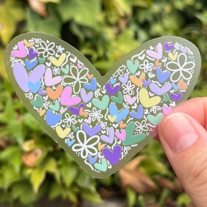 With All My Heart Sticker