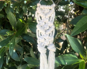 Macramé-sleutelhanger