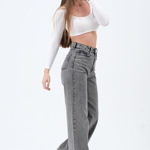 Jean Bootcut The Limited – Taille 14 – Stonewashed – 98% Coton