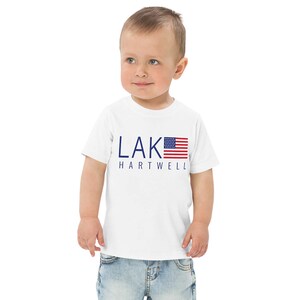 Toddler Lake Hartwell Flag Tee