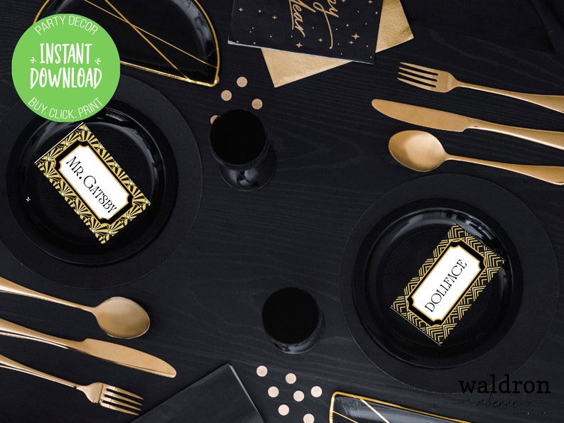 Great Gatsby Printable