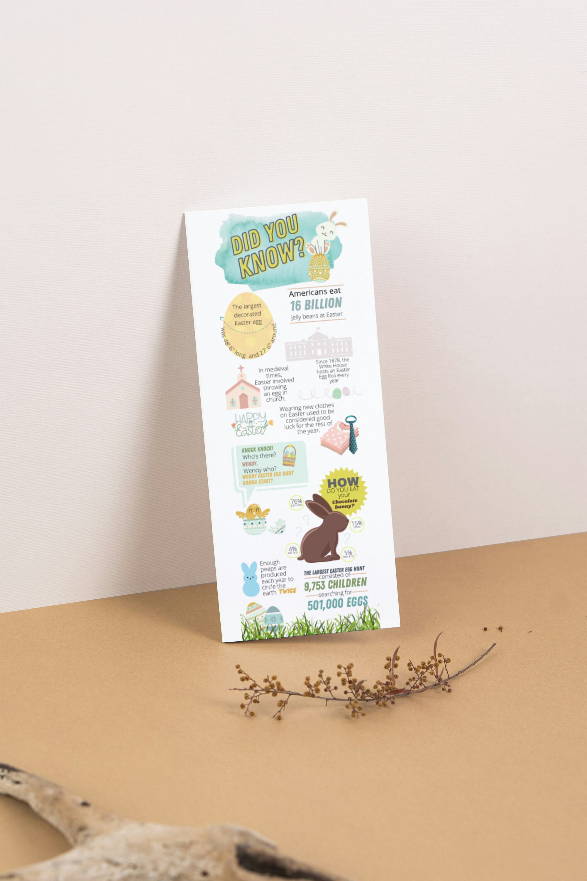 Printable Easter Bookmark | 2 Sided Easter Printable Bookmark | Easter ...