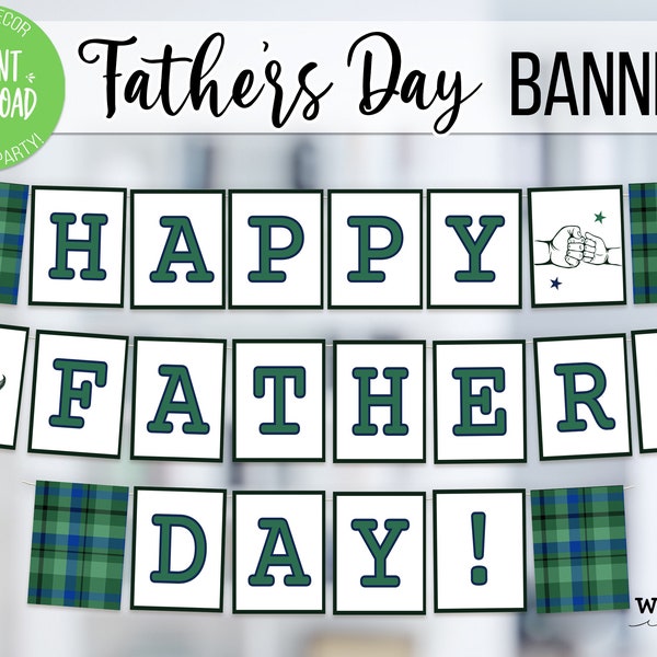 Happy Fathers Day Banner | Happy Fathers Day Sign | Fathers Day Gifts from wife | Fathers Day Gift From Girlfriend | Father39s Day |