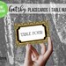 The Great Gatsby Printable Placecards Gatsby Bachelorette Party ...