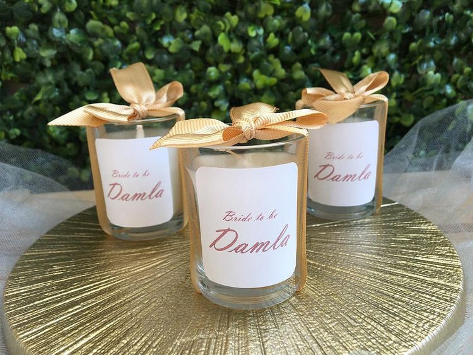 Personalized party favors in bulk personalized candle gift Etsy