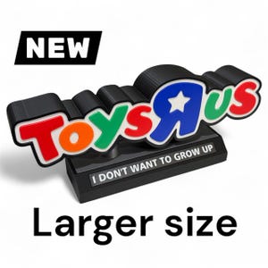 Toys R Us Lights.  Now 20% Larger.