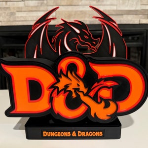 D&D LARGE- Dungeons And Dragons Light