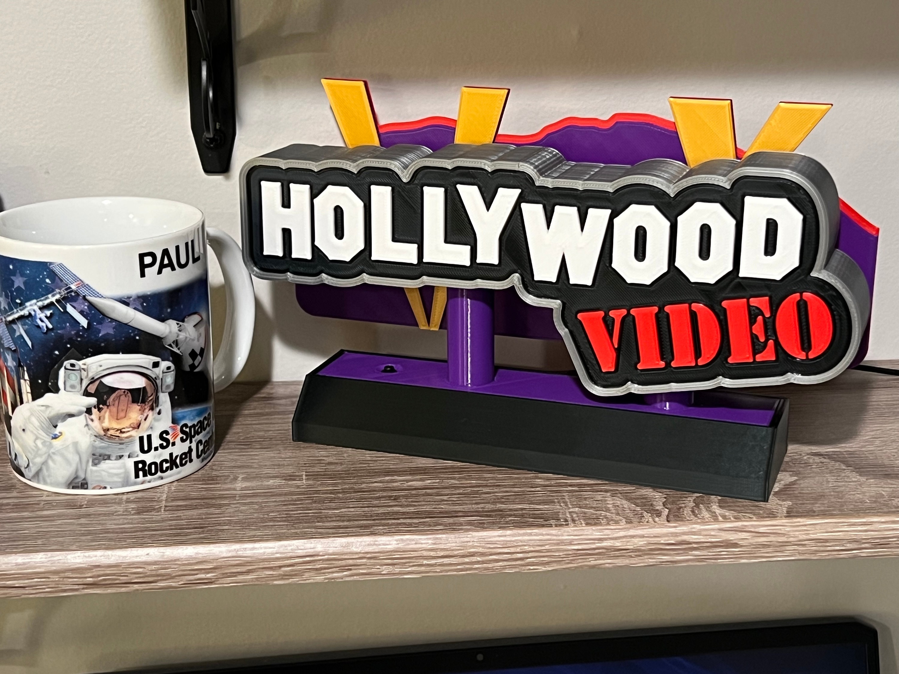 Hollywood studio LIGHT 卓上ライト　アメリカ　1980？ HOLLYWOOD Video Light - Etsy