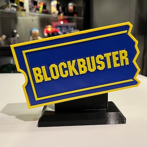 Blockbuster Lighted Sign
